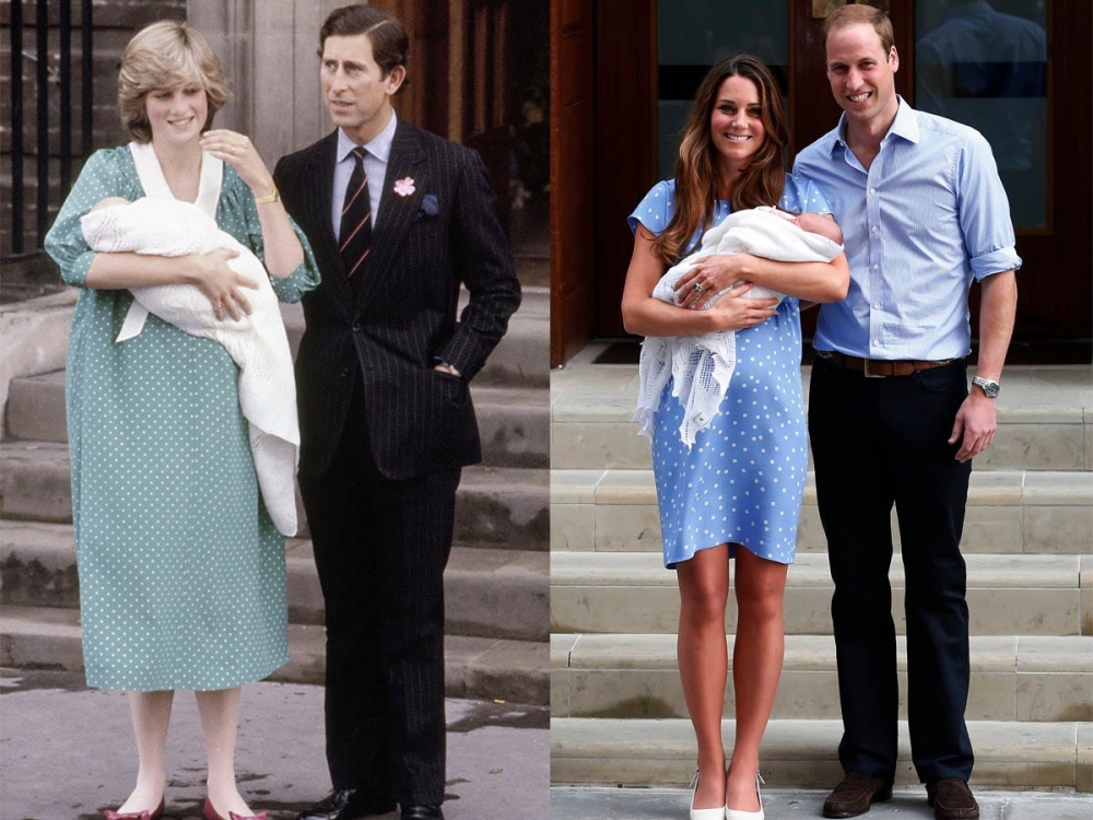 13 lần 'đụng hàng' phong cách của Kate Middleton với Công nương Diana Những lần 'đụng hàng' phong cách của Kate Middleton với Công nương Diana
