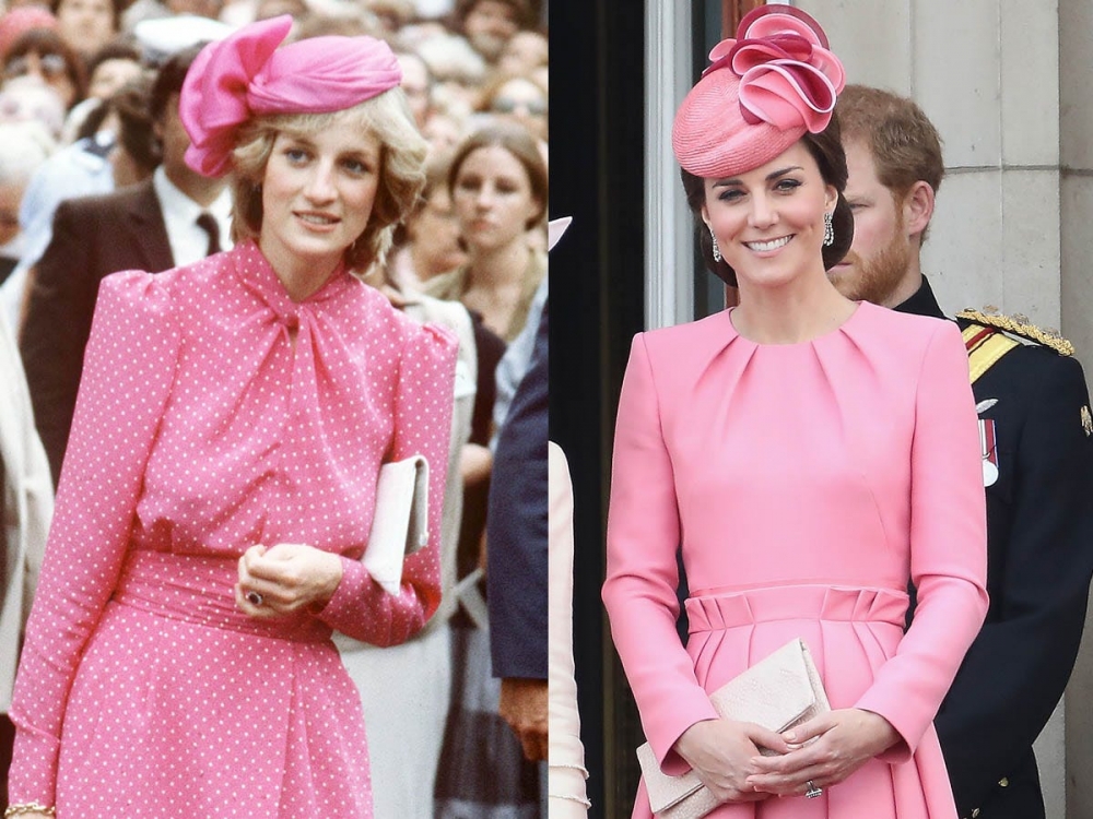 13 lần 'đụng hàng' phong cách của Kate Middleton với Công nương Diana Những lần 'đụng hàng' phong cách của Kate Middleton với Công nương Diana