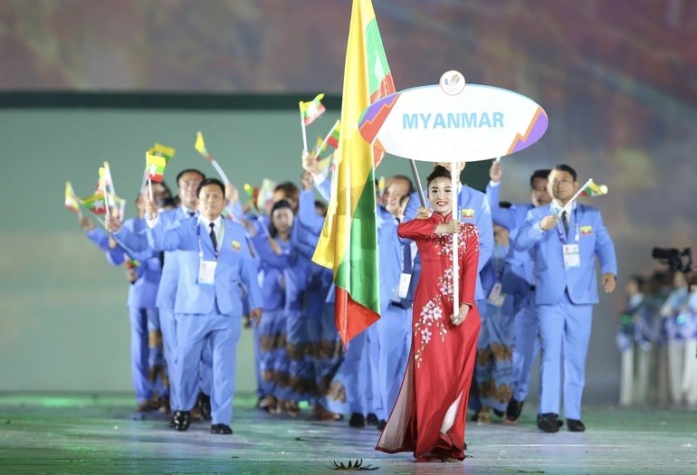 Không khí sôi động tại Lễ khai mạc SEA Games 31