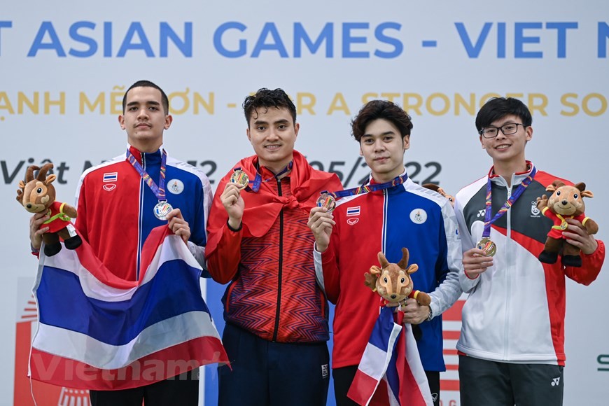 Màn đấu kiếm căng thẳng tại SEA Games 31 của kiếm thủ Vũ Thành An Màn đấu kiếm căng thẳng tại SEA Games 31 của kiếm thủ Vũ Thành An