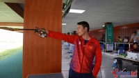 Phát bắn cuối và tấm HCV chia tay đấu trường SEA Games của xạ thủ Trần Quốc Cường