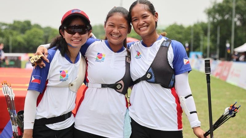 Giành huy chương vàng SEA Games 31, đội tuyển bắn cung Philippines ‘nuôi’ giấc mơ Olympic Paris 2024