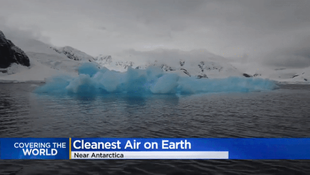 tim thay noi co khong khi sach nhat trai dat