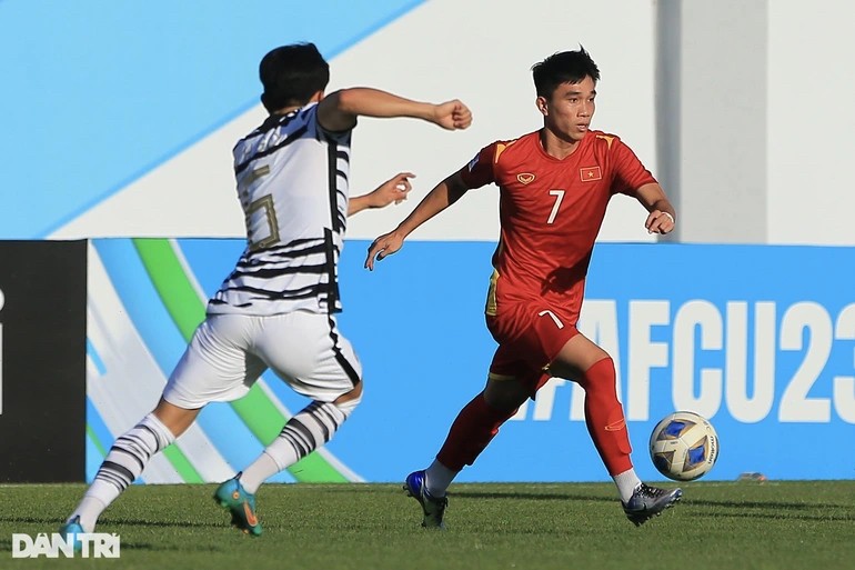 Những pha bóng 'nghẹt thở' tại trận U23 Việt Nam   U23 Hàn Quốc