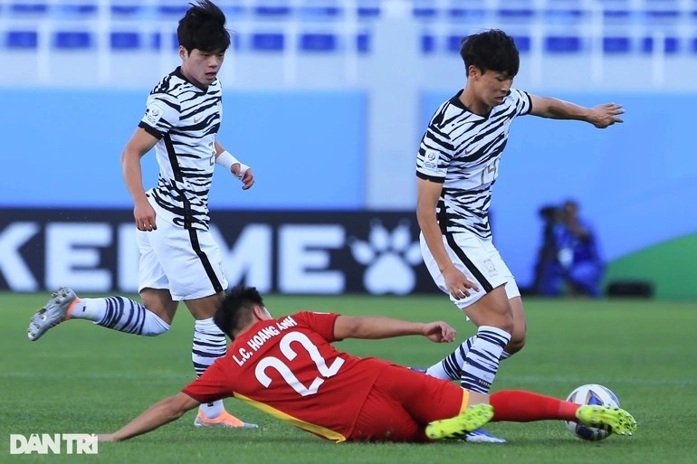 Những pha bóng 'nghẹt thở' tại trận U23 Việt Nam   U23 Hàn Quốc