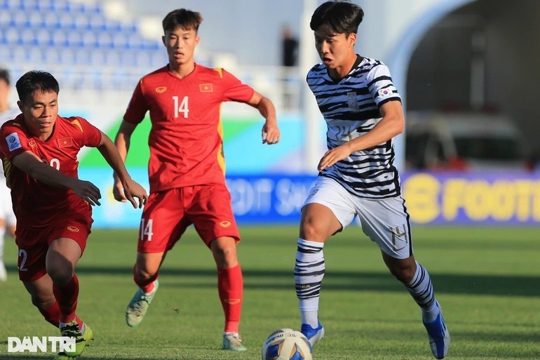 Những pha bóng 'nghẹt thở' tại trận U23 Việt Nam   U23 Hàn Quốc