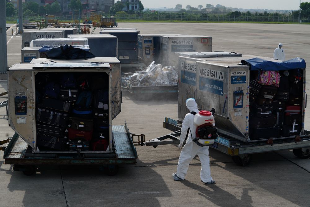 Dịch Covid-19: Hình ảnh chuyến bay thắm tình đồng bào từ Guinea Xích đạo