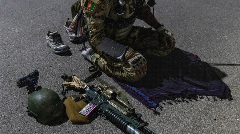 Hình ảnh biệt kích Afghanistan giao chiến với quân nổi dậy Taliban