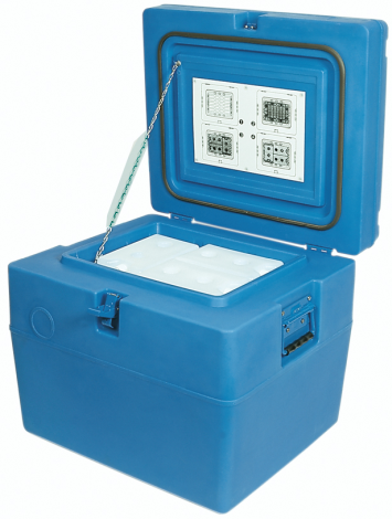  Ảnh minh họa  hộp lạnh bảo quản vaccine (Nguồn: JICA)