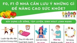 Covid-19: F0, F1 ở nhà cần lưu ý những gì để nâng cao sức khỏe?