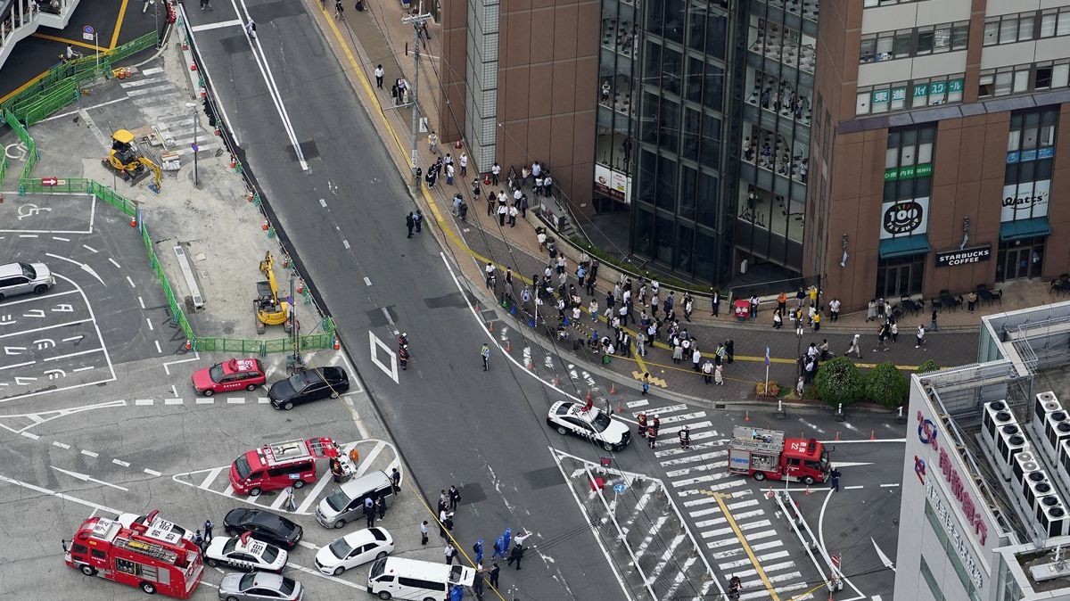 Cận cảnh hiện trường nơi cựu Thủ tướng Abe Shinzo bị ám sát