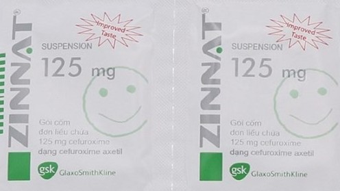 Thu hồi Giấy lưu hành thuốc kháng sinh Zinnat Suspension ở Việt Nam