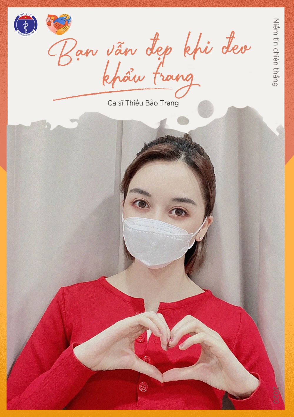 Chung tay phòng chống Covid-19, sao Việt truyền thông điệp 'Bạn vẫn đẹp khi đeo khẩu trang'