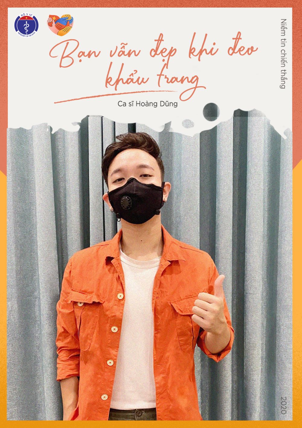 Chung tay phòng chống Covid-19, sao Việt truyền thông điệp 'Bạn vẫn đẹp khi đeo khẩu trang'