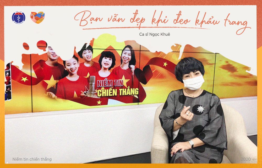 Chung tay phòng chống Covid-19, sao Việt truyền thông điệp 'Bạn vẫn đẹp khi đeo khẩu trang'