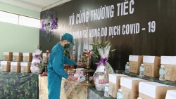 Quân đội làm lễ truy điệu, bàn giao tro cốt người mất vì Covid-19