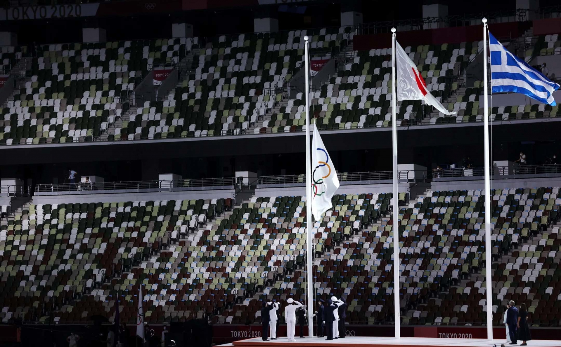 Hình ảnh khó quên tại Lễ bế mạc Olimpic Tokyo 2020