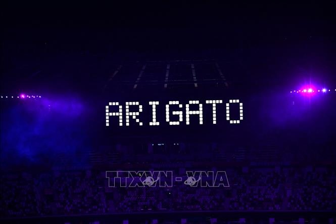 Hình ảnh khó quên tại Lễ bế mạc Olimpic Tokyo 2020