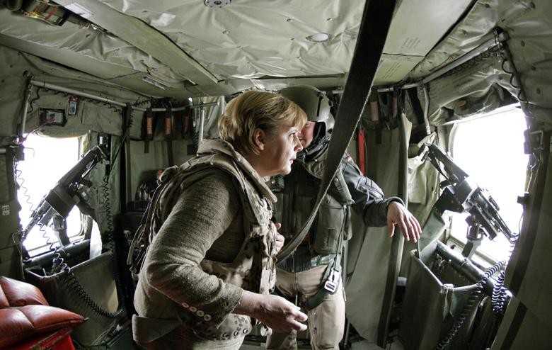 Những hình ảnh đậm chất 'bà đầm thép' Angela Merkel