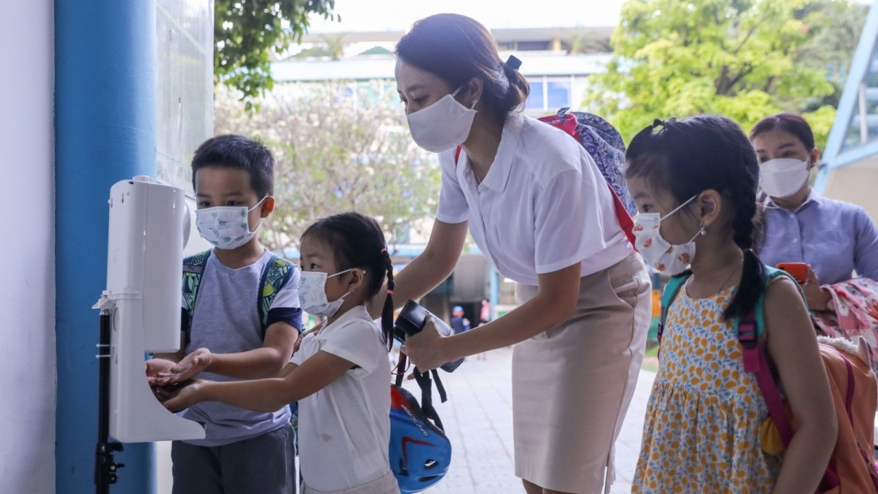 5 thói quen phòng bệnh cho trẻ khi đến trường