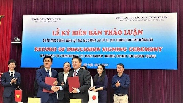 JICA hỗ trợ Việt Nam trong đào tạo nhân lực đường sắt đô thị