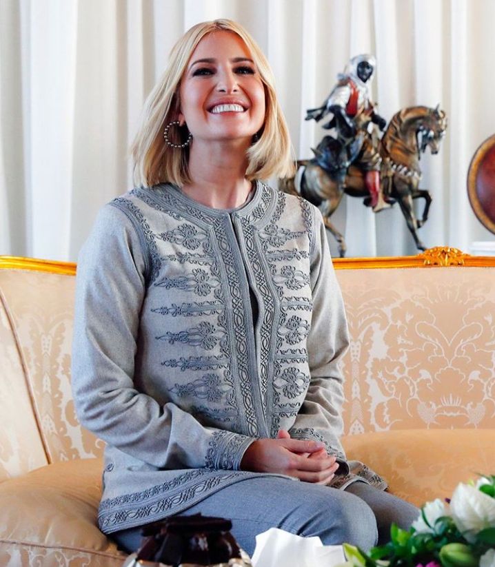 phong cach thoi trang ngoai giao cua ai nu tong thong my ivanka trump tai morocco