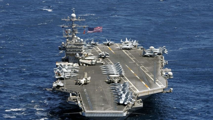 Infographic: Tìm hiểu sức mạnh của tàu sân bay USS Theodore Roosevelt (CVN-71)