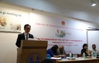 trien lam tranh viet nam tai an do