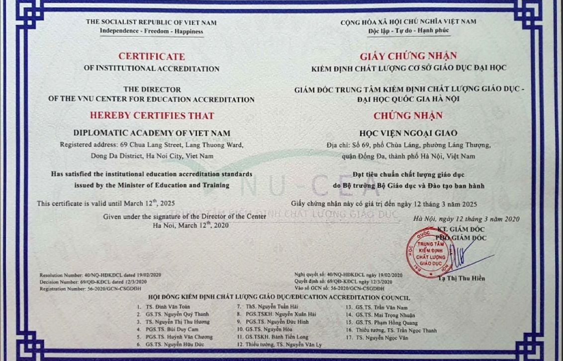 hoc vien ngoai giao to chuc dai hoi dang bo lan thu xi nhiem ky 2020 2025