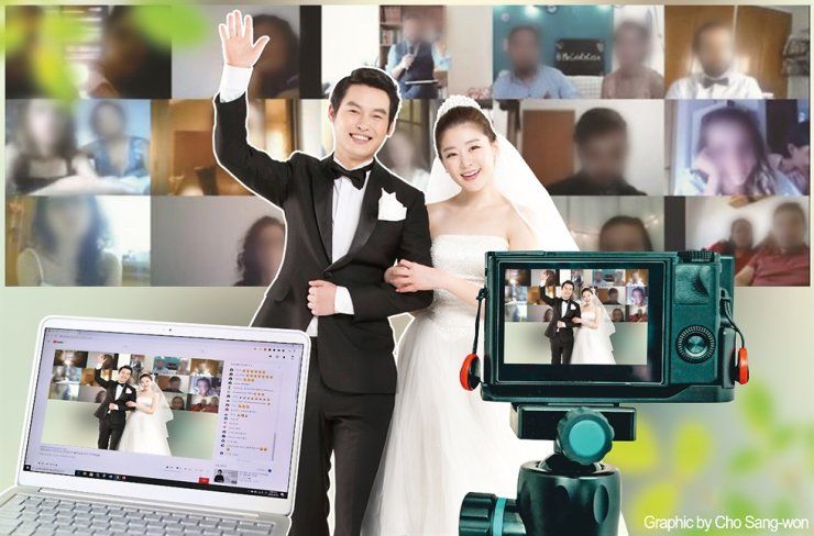 Dịch Covid-19: Hàn Quốc nở rộ xu hướng 'số hóa' lễ cưới, đám tang han quoc no ro xu huong so hoa dam cuoi dam tang de phong chong dai covid 19