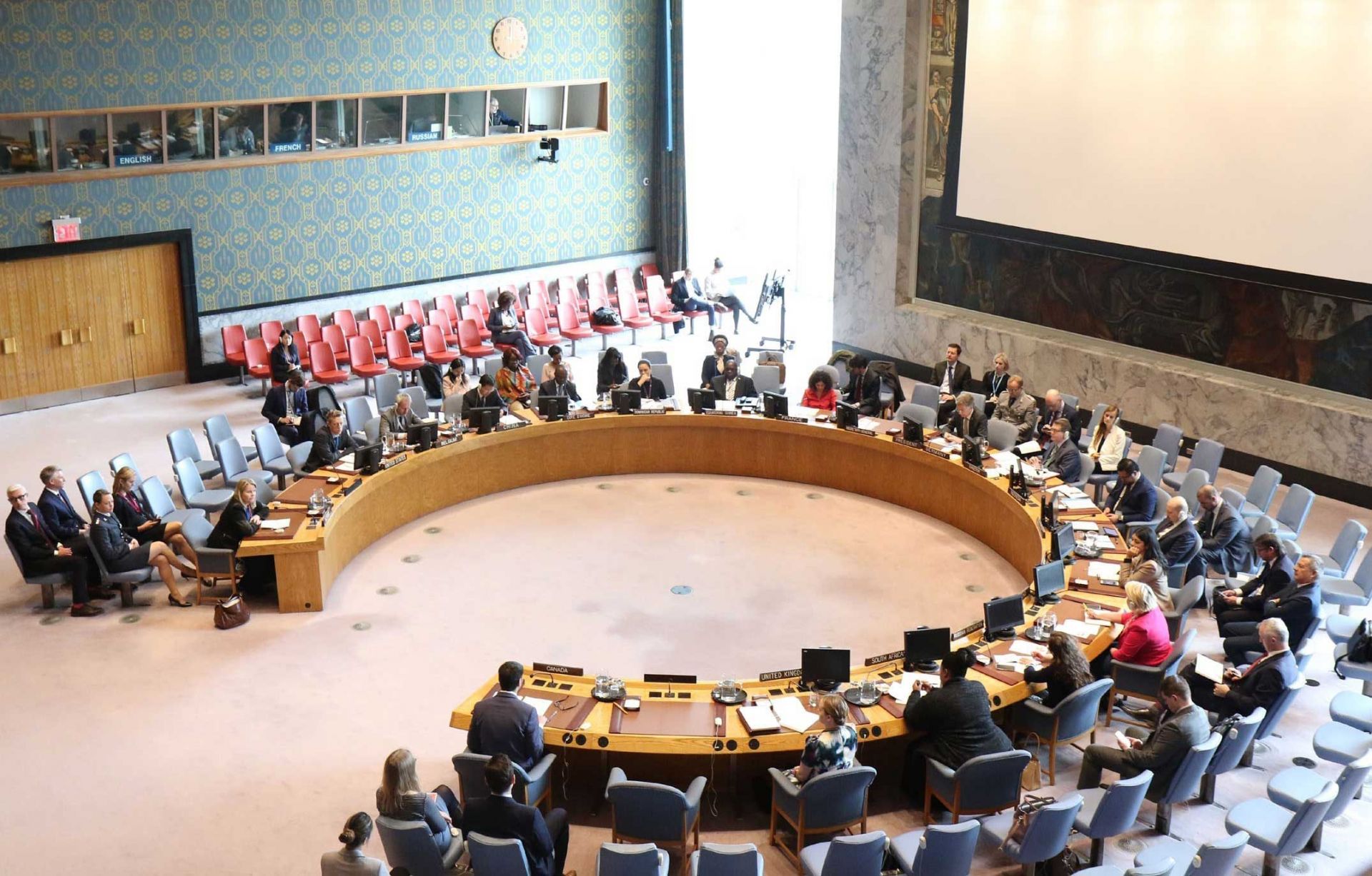 Một phiên thảo luận tại Hội đồng Bảo an Liên hợp quốc. 0413 viet nam tham gia phien thao luan mo cua hoi dong bao an lhq ve phu nu trong hoat dong gin giu hoa binh