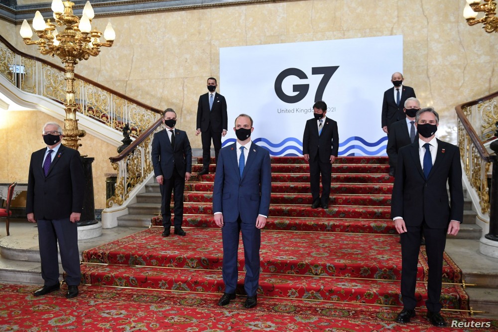 Ngoại trưởng nhóm G7 tái khẳng định cam kết giải quyết vấn đề Syria bằng biện pháp chính trị