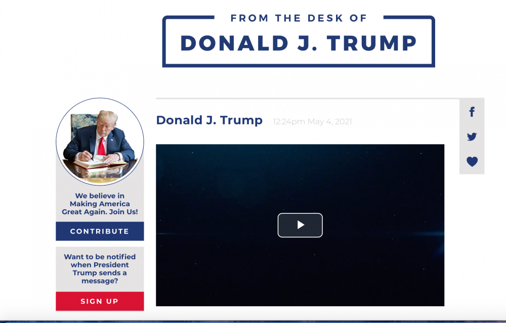 Tỷ phú Donald Trump cho ra mắt nền tảng truyền thông riêng