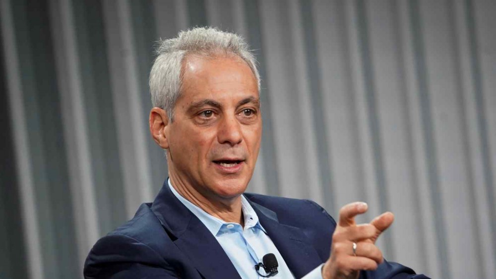 Rahm Emanuel, người dự kiến sẽ được bổ nhiệm làm đại sứ Hoa Kỳ tại Nhật Bản, là thị trưởng Chicago cho đến năm 2019. Trước đó, ông là Chánh văn phòng Nhà Trắng của Tổng thống Barack Obama. © Reuters
