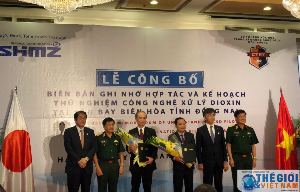 Áp dụng công nghệ tẩy độc dioxin mới tại sân bay Biên Hòa