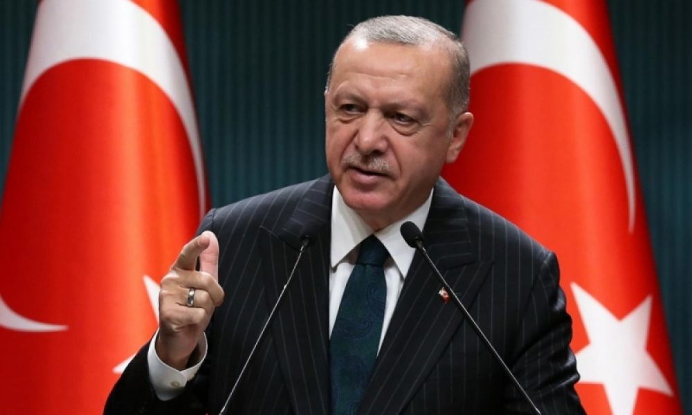 Tổng thống Thổ Nhĩ Kỳ Tayyip Erdogan . Ảnh: Middleeasteye.net. 0413-erdoagan