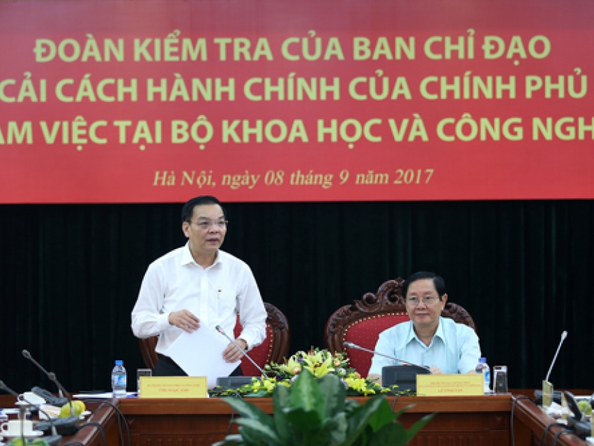 Thúc đẩy đơn giản hóa thủ tục hành chính trong lĩnh vực KH&CN