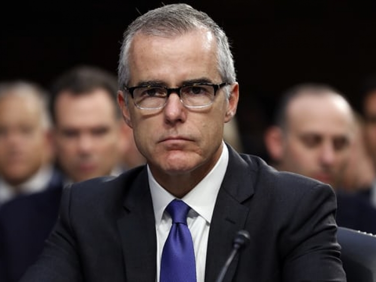 ​Phó Giám đốc FBI Andrew McCabe từ chức