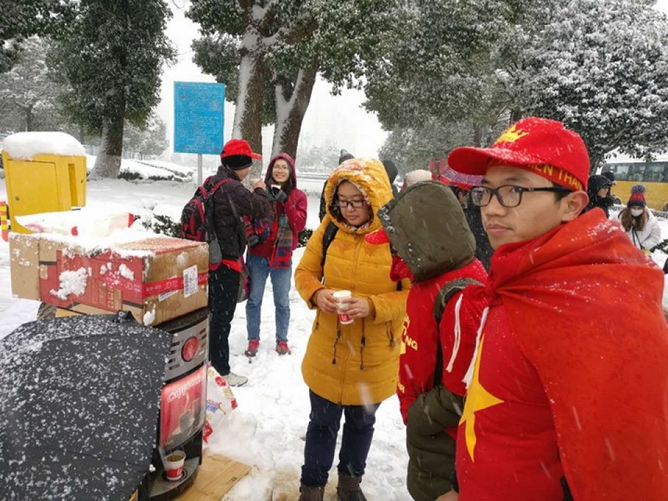 Trung Nguyên Legend tiếp năng lượng cho U23 Việt Nam và người hâm mộ trung nguyen legend tiep nang luong cho u23 viet nam va nguoi ham mo