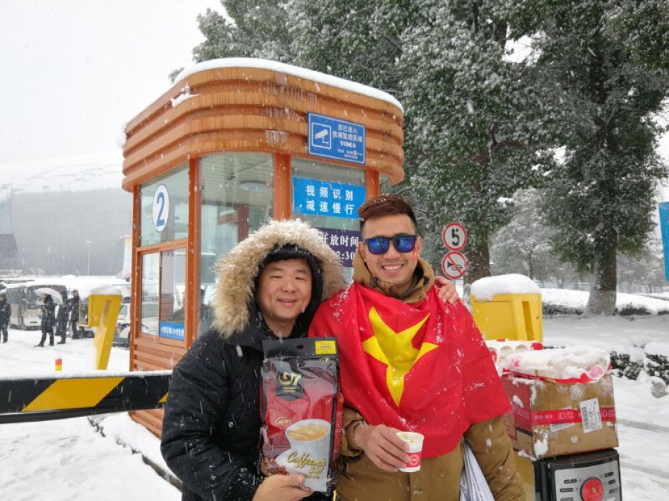 Trung Nguyên Legend tiếp năng lượng cho U23 Việt Nam và người hâm mộ trung nguyen legend tiep nang luong cho u23 viet nam va nguoi ham mo