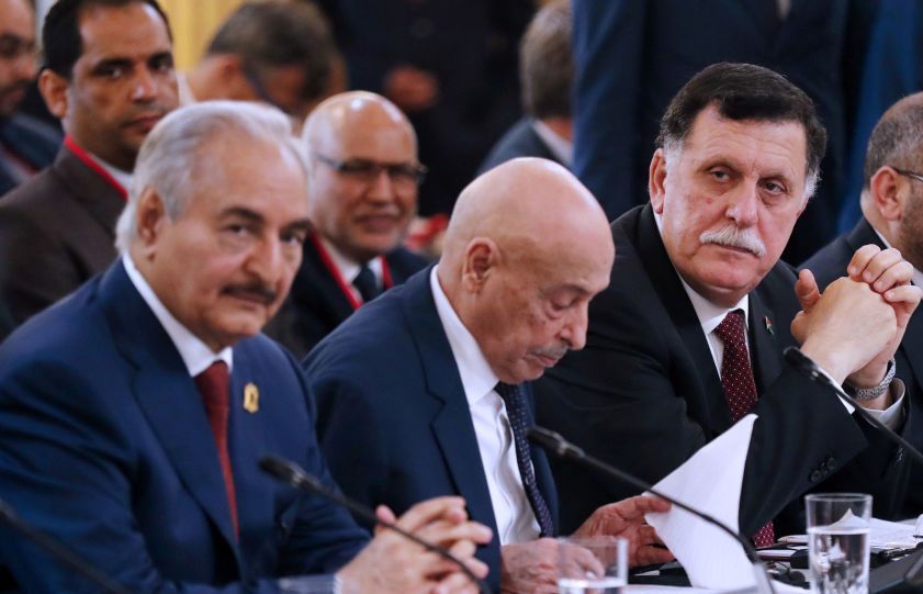 Đến Nga nhưng không chính thức gặp nhau, Tướng Haftar trì hoãn ký thỏa thuận ngừng bắn