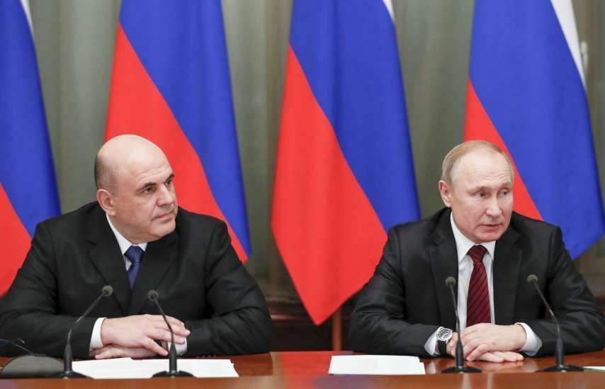 Chưa đầy 1 tuần sau biến động, Chính phủ mới của Nga đã được thành lập