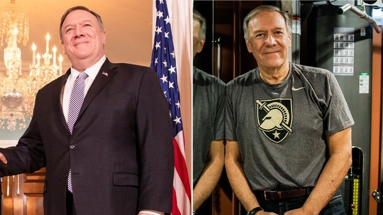 Đồn đoán sau màn giảm cân ngoạn mục của cựu Ngoại trưởng Mỹ Mike Pompeo