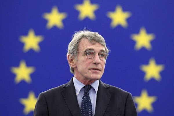 Chủ tịch Nghị viện châu Âu đột ngột qua đời. (Nguồn: The New York Times) Chủ tịch Nghị viện châu Âu đột ngột qua đời. (Nguồn: The New York Times)