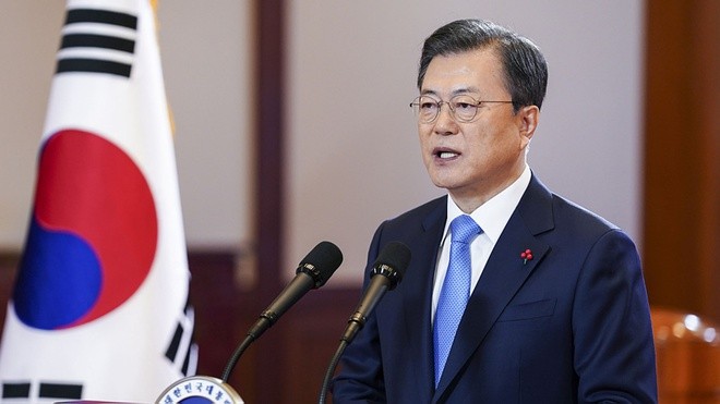 Triều Tiên phóng vật thể: Tốc độ bay gấp 10 lần tốc độ âm thanh, Tổng thống Hàn Quốc quan ngại. (Nguồn: CGTN) Triều Tiên phóng vật thể: Tốc độ bay gấp 10 lần tốc độ âm thanh, Tổng thống Hàn Quốc quan ngại. (Nguồn: CGTN)