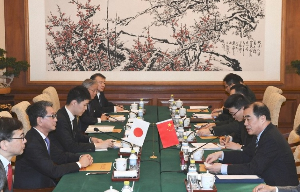 ​Dù còn tranh chấp các hòn đảo, Trung - Nhật cam kết tăng cường xây dựng lòng tin