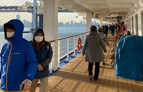 Dịch virus corona: Tàu Diamond Princess tiếp tục có thêm 39 ca nhiễm bệnh