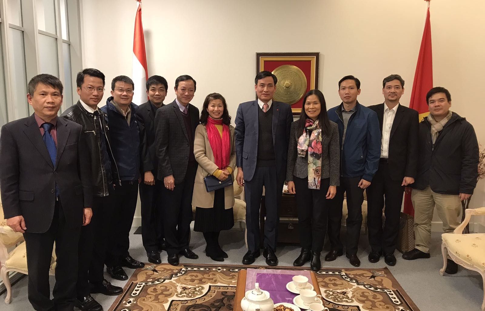 Đoàn Bộ Tài nguyên & Môi trường thăm và làm việc tại Hà Lan