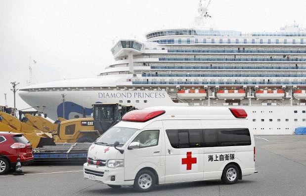 Mới. Đã có 2 bệnh nhân nhiễm virus corona trên tàu Diamond Princess tử vong