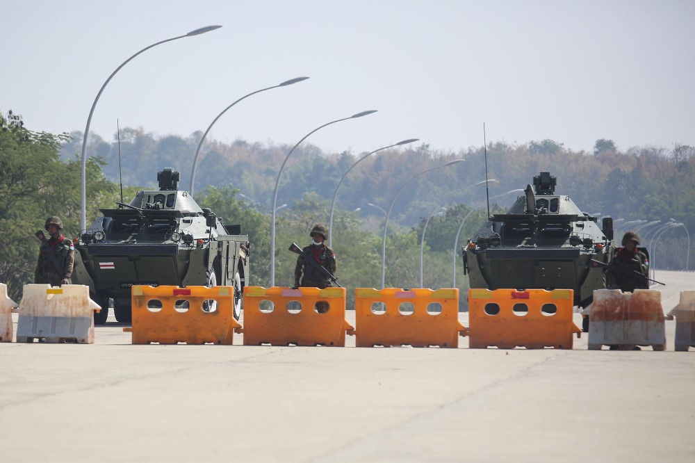 Mỹ tuyên bố các đối tượng Myanmar bị trừng phạt liên quan vụ chính biến. (Nguồn: Getty Images)